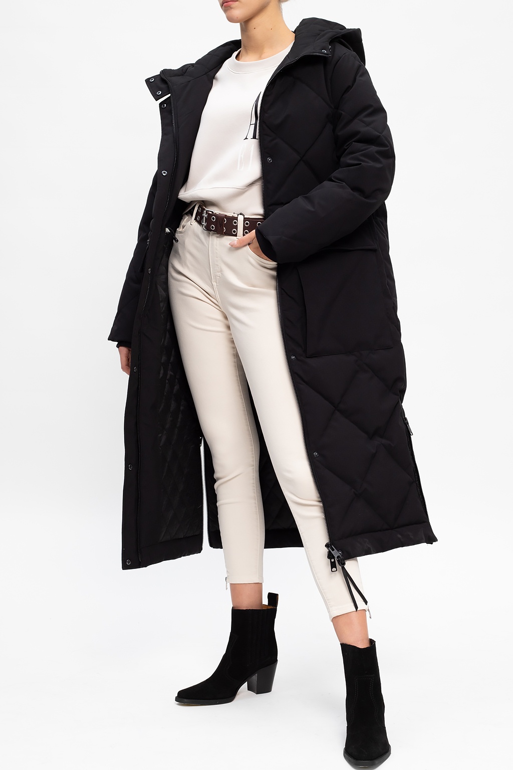 AllSaints 'Lucie' puffer coat